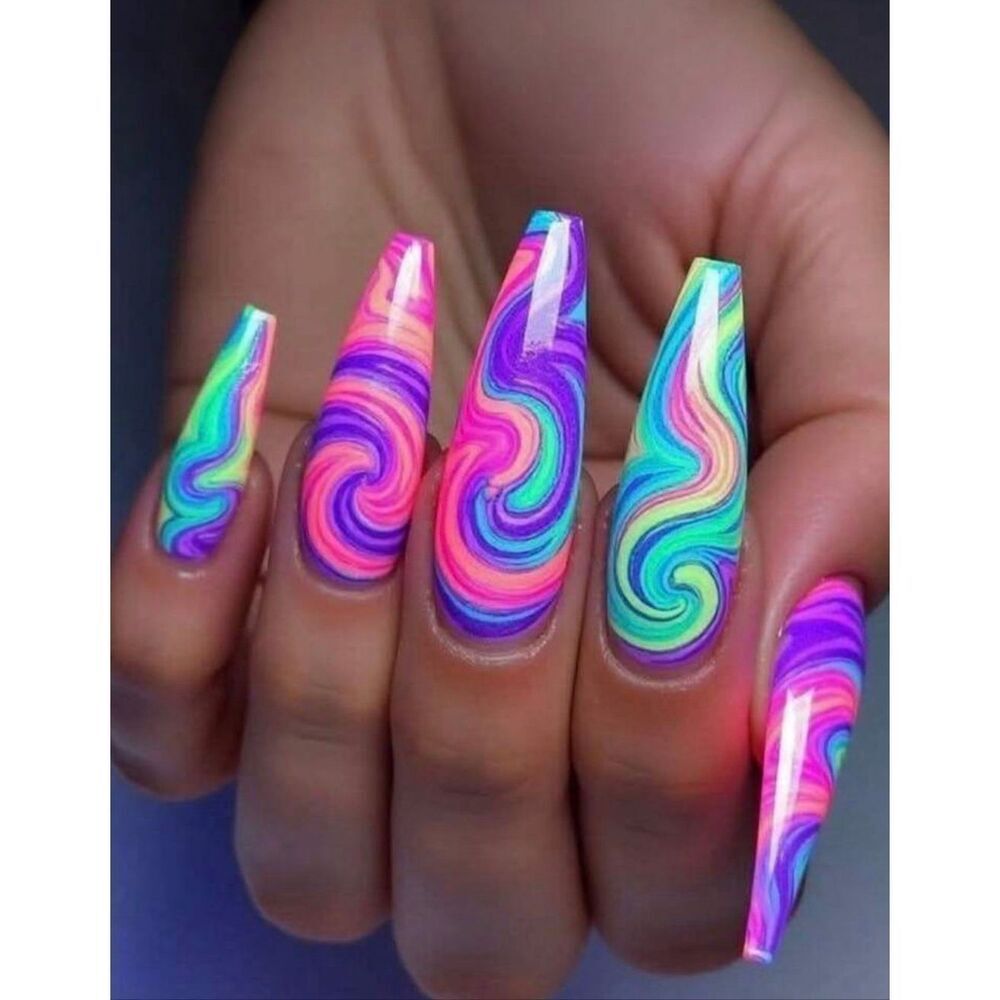24 pc Acrylic Nails Set
